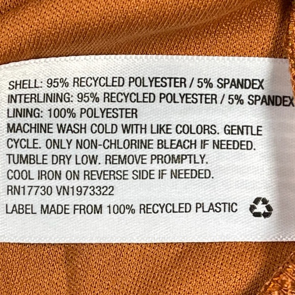 Wild Fable™ Size Large Mesh Side Ruched Mini Skirt Orange Green Browns NWT - Picture 8 of 10